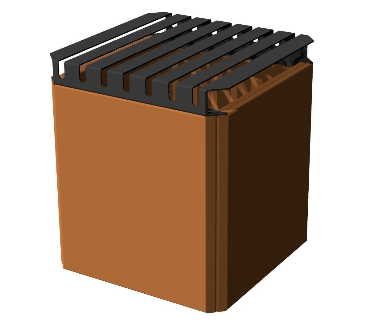 Bænk top EDGY 40 cm