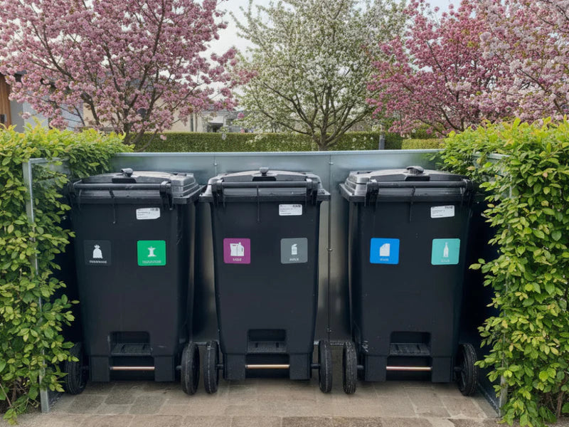 Trash bin enclosure CUBY #3