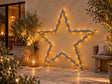 Galvanized steel star – Christmas decoration