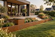 Corten retaining wall