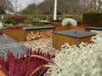 Garden bonfire corten steel CUBY