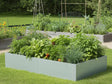 Raised bed galvanized steel CUBY 230 x 120 x 40 cm
