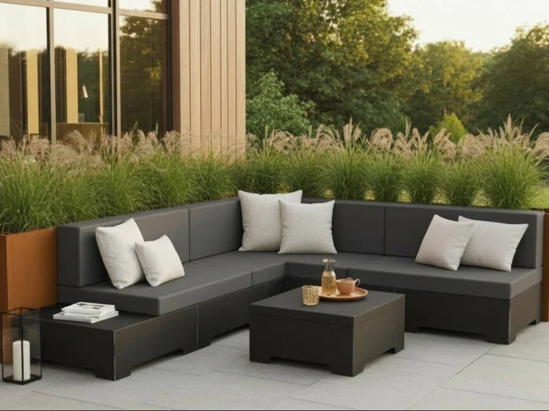 Ecksofa für Garten Lounge