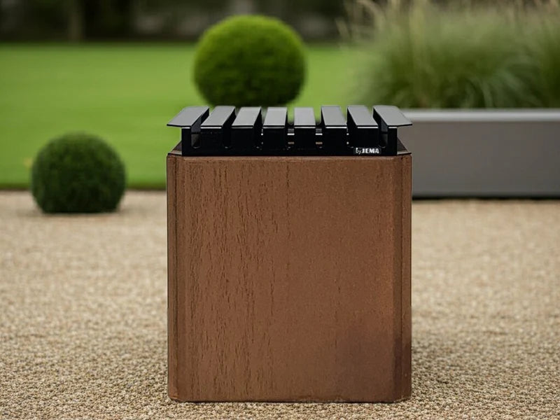 Auflagebank 40 cm aus Stahl als Abdeckung