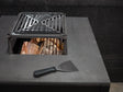 Grillspachtel mit ergonomischem Griff und Stahlklinge