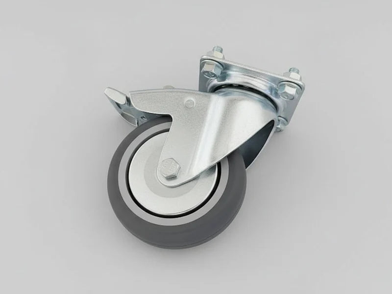 Lenkrollen mit Bremse für Pflanzkasten für einfache Bewegung und Stabilität